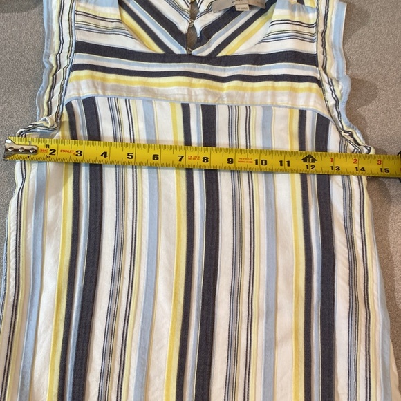 LOFT - women’s striped summer top. Size S petite - Picture 5 of 7